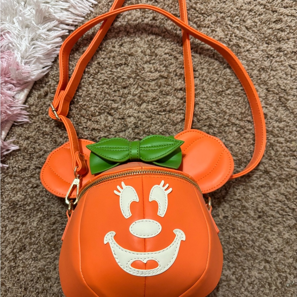 Orange Character Crossbody Bag